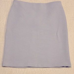 Striped pencil skirt